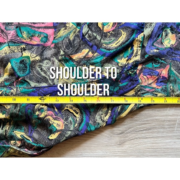 vintage 90s Fierce : rayon button up - Picture 9 of 11